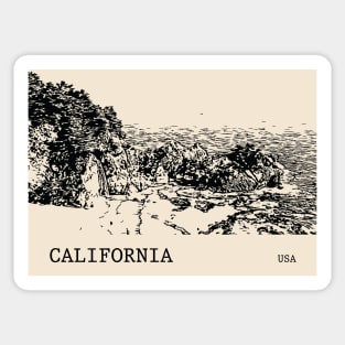 California USA Sticker